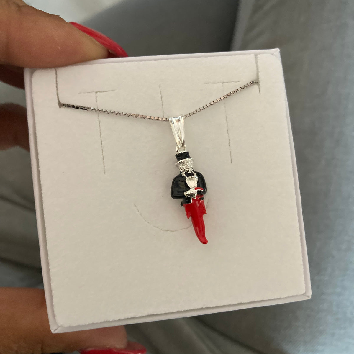 Collana CORNETTO ROSSO  RabiosaJewels – RABIOSA JEWELS